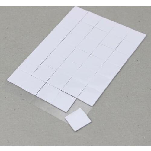 30PCS LOT White 15x15mm GPU SMD DIP IC Chip Xbox PS PC Chipset 15x15x1mm Radiator Silicone Conduction Thermal Pad