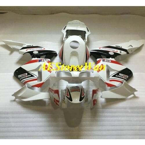 ABS Red white Fairing kit for CBR600RR F5 03 04 CBR 600RR 2003 2004 CBR 600 RR Motorcycle Fairings set+gifts HX14