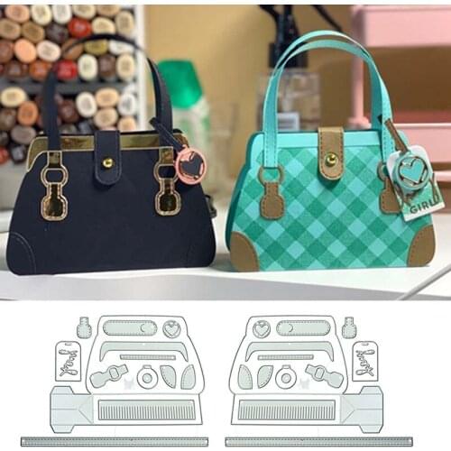 Big Purse Metal Cutting Dies Stencils For DIY Scrapbooking/Card Making Paper Craft Decoration