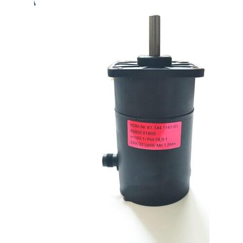 For Heidelberg SM102 CD102 Pull Gauge Delivery Motor 61.144.1141 Printing Machine Motor