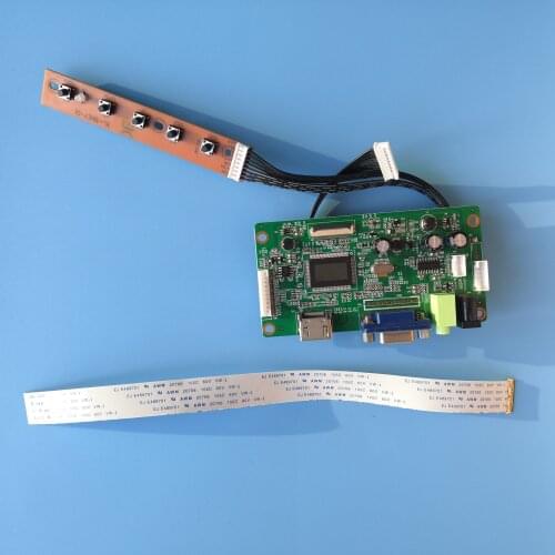 For NT140WHM-N43 SCREEN display 1366×768 14" DIY Controller board EDP LED LCD DRIVER monitor KIT VGA 30Pin
