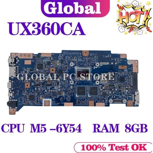 UX360 for ASUS UX360C UX360CA laptop motherboard mainboard 100% test OK M5-6Y54 cpu 8G/RAM