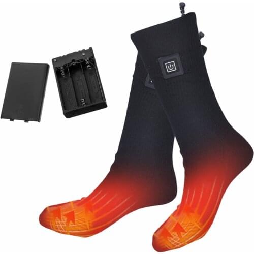 30 -50°Heated Socks Men Women Adjustable Battery Sock For Cold Feet Thermal Electric Socks For Outdoor skiing Winter Footwarmers