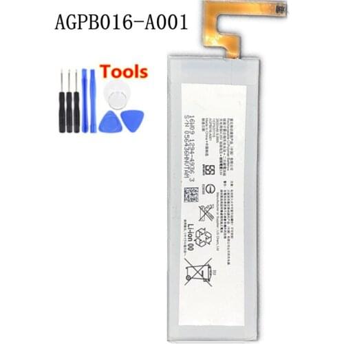 New 2600mAh AGPB016-A001 Battery For Sony Sony Xperia M5 E5603 E5606 E5653 E5633 E5643 E5663 E5603 E5606 + Free Tools