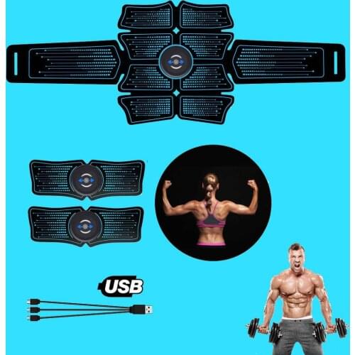 Fitness Equipment Electric Press Simulator Massager Abdominal Muscle Trainer Sports Exercise Training Apparatus Workout Gym Home