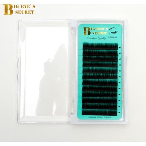 Big Eyes Secret J B C D L Curl synthetic mink artificial Fake False Eye Lash Individual Eyelashes Extension free shipping