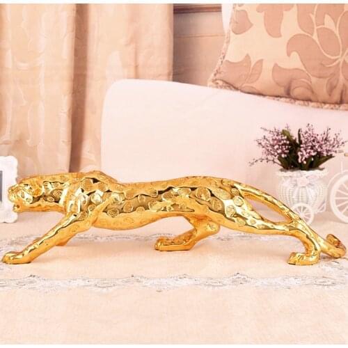 Lucky money is as good as water leopard car accessories ddecoration high-end Jushi 6564 crafts halloween Arts Decoration Brass