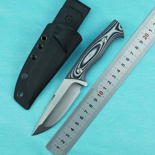 BOLTE new fixed blade DC53 steel blade G10 handle camping outdoor survival kitchen practical fruit knife EDC tool