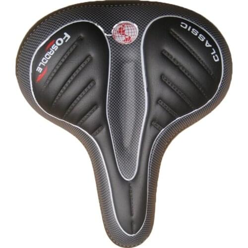 Wide Big Bum Bike Bicycle Gel Cruiser Extra Comfort Sporty Soft Pad Saddle Seat