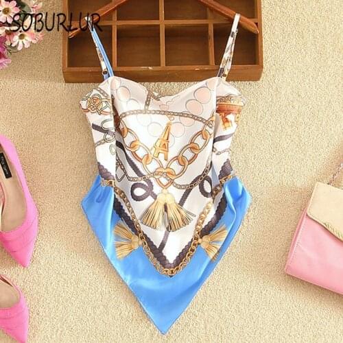 SOBURLUR Summer Womens tube top Tank Crop Tops Woman Clothing Camisole Cropped Vest Off Shoulder Sleeveless Kawaii Fashion Tees