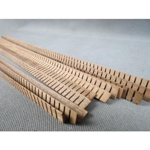 20 Strips oblique triangle Sapeli stay tape four strings Ukulele