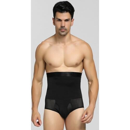 Shapewear for Men Compression Shorts Body Shaper Waist Trainer Tummy Control Slimming Modelling Pants Girdle Boxer Underwear