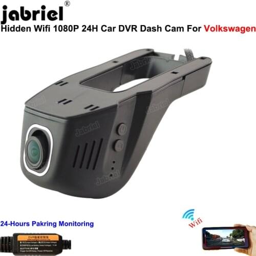 Hidden WIFI Dash Cam Car Dvr Camera 1080P 24H Dashcam EDR for Volkswagen polo vw golf 4 5 7 mk3 mk4 passat tiguan touareg