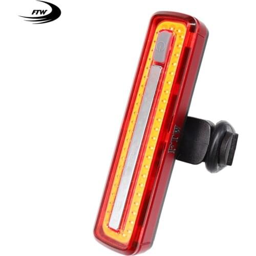 FTW Bike Tail Light 8 mode USB rechargeable 360rotation Bicycle Rear Back Light LED Waterproof Night safety Cycling Warning Lamp