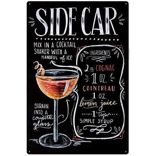 Tin Signs Vintage Funny, Bar Tin Sign Retro Vintage bar Sign tin Sign Vintage 12x16 INCH
