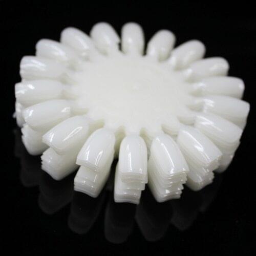 10x18colors 10cm Natural Color Round Shape Nail Art Design Board Nail Tips Board Nails Practice Perfect For Nails