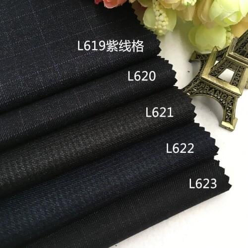 2016 winter wool wool suit fabric thick pure garment cloth small suit pants dress coat DI