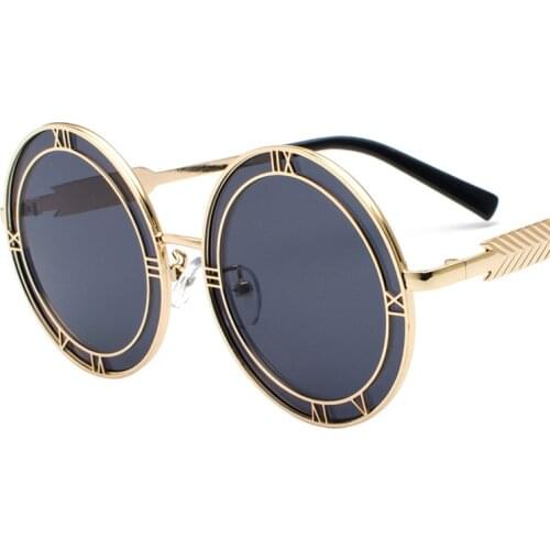 2018 Summer Sunglasses 2018 Fashion Sun Glasses For Men and Women Round Roman Design Unisex Stylish Sunglass UV400