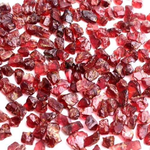 30g Natural Dark Red Garnet Beads Raw Wine Red Stones Crystal Minerals Specimen For Jewelry Making DIY Accessories Gift