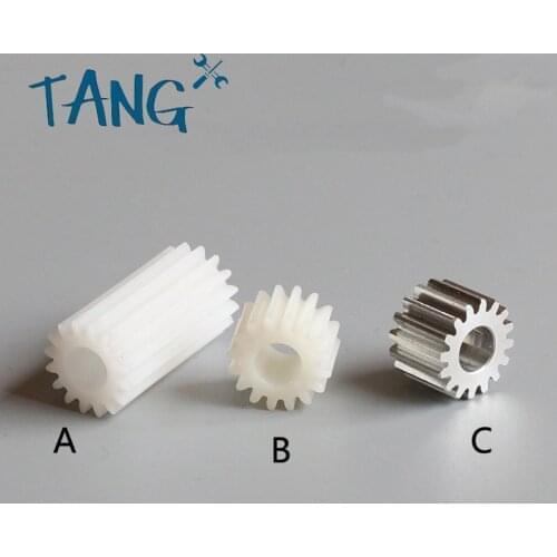 5PCS New Long Life Aluminium Paper Tray Motor Gear 16T For Xerox DC 4110 4595 4590 4112 4127