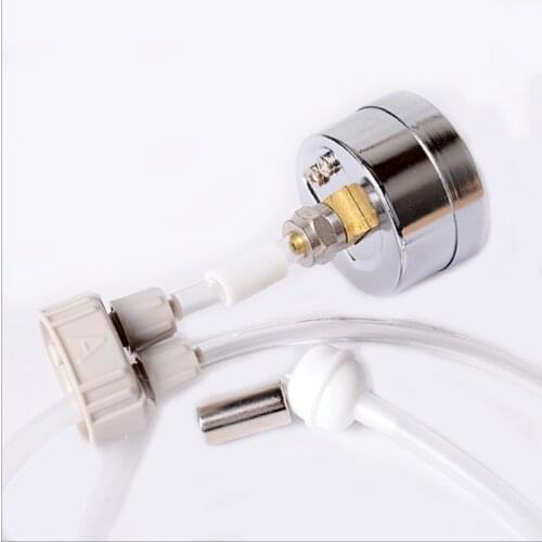 Aquarium CO2 System Tube Valves Guage Bottle Cap Fish Tank Live Plant Reactor GXMA