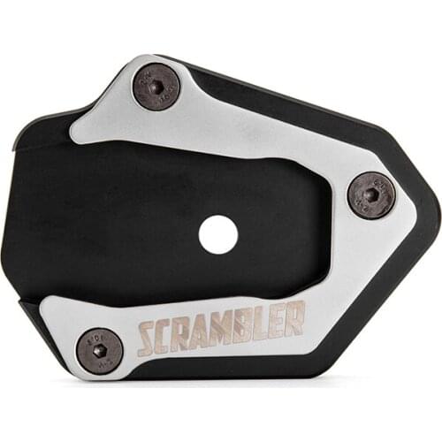 For DUCATI Scrambler 800 Motorcycle Aluminum Kickstand Pad Side Stand Extention Plate 2015 2016