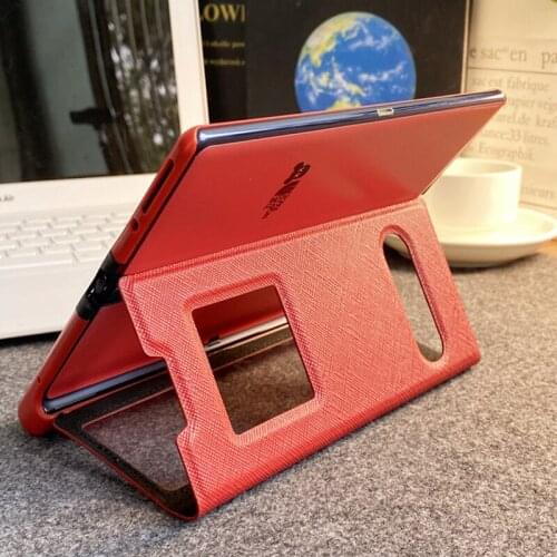 Stand Flip Phone Case for Huawei Mate XS Flip Case for Huawei Mate XS Cover Luxury Lychee Pattern Protective Cover