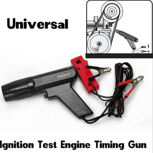 Car Motorcycle 12V Ignition Strobe Lamp Timing Light Inductive Petrol Automotive Scanner Engine Timing Gun Auto Diagnostic Tool