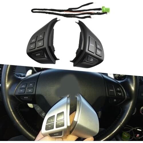 Bluetooth Phone Cruise Control steering wheel switch Button For M itsubishi ASX Lancer Outlander Pajero Sport