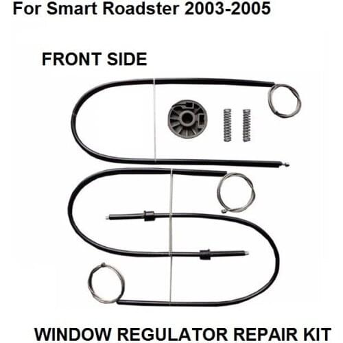 FOR SMART ROADSTER WINDOW REGULATOR REPAIR KIT FRONT LEFT SIDE 2003 2004 2005