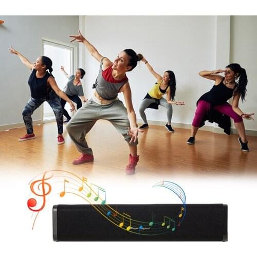 Multifunctional Wireless Bluetooth Speaker Long Transmission Distance with 1200mAh Battery Support U Disk TF Card Radio Black