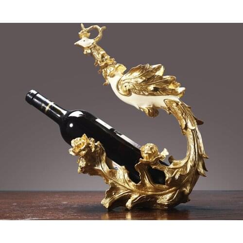 Phoenix wine rack set piece wine cabinet decoration modern simple personality home living room Nordic creative decoration