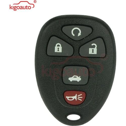 Kigoauto remote control KOBGT04A key Remote fob 5 button 315Mhz 22733524 for Chevrolet Pontiac G5 G6 Saturn Aura Sky 2008 2009