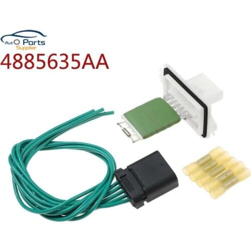 4885635AA Blower Motor Resistor for Dodge Durango 2003 2004 2005 2006 2007 2008 2009 Dakota Chrysler Aspen 5061575AA 04885635AB