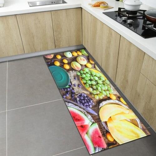Modern Entrance Doormat Kitchen Mat Living Room Bedroom Bedside Floor Decoration Carpet Home Bath Hallway Balcony Anti-Slip Rug