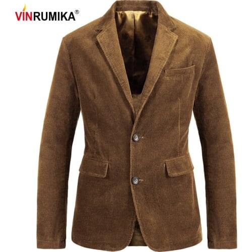 Мужские вельветовые куртки VINRUMIKA China At AliExpress