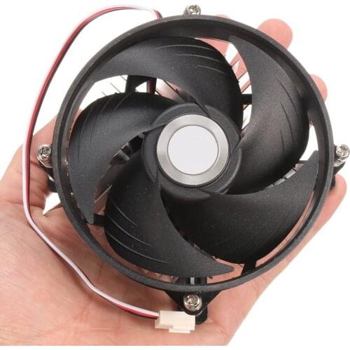 12V Aluminium Heatsink Fan for 30W 50W 100W High Power LED Bulb Cooling Cooler