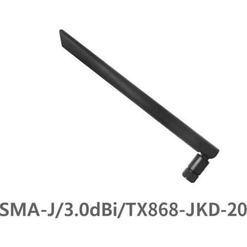 2pcs/lot 3.0dBi gai 868MHz 50 Ohm TX868-JKD-20 SMA-J interface impedance less than 1.5 SWR high-quality omnidirectional antenna