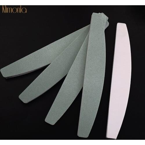 3pcs/lot Double Side Nail File Green Boat Nail Sanding Buffing Blocks Gel Polish Manicure Sponge Professional Nail Care Tool