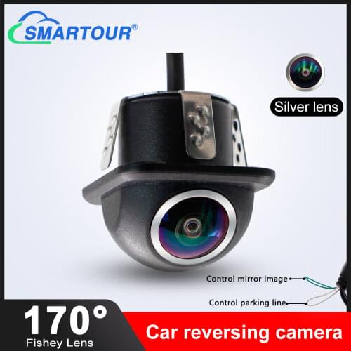 Smartour HD Night Vision Car Monitor Rear View Camera Auto Rear View Camera Car Back Reverse Camera FishEye Parking Assistance