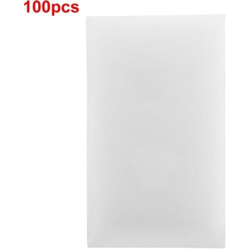 100pcs/lot White Magic Sponge Cleaner Eraser Multi-functional Cleaner Melamine Sponge for Kitchen Bathroom Cleaning 100x60x15mm