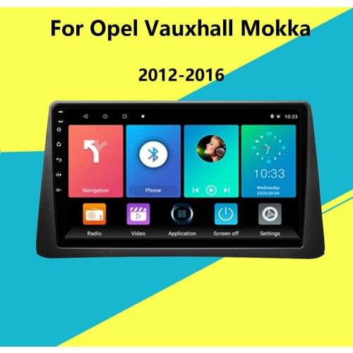 For Opel Vauxhall Mokka 2012-2016 & Buick Encore 2013-2019 2 Din Android 9 Inch Car GPS Navigation Multimedia Player Headunit