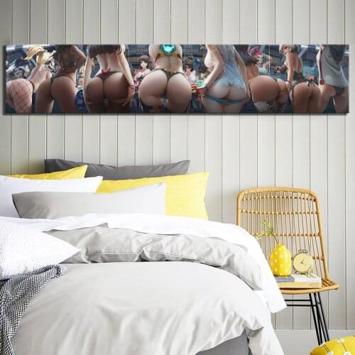 Home Decor Modular Canvas Picture 1 Piece Overwatch Game Sexy Woman Hips Painting Poster Wall For Home Canvas Painting Wholesale