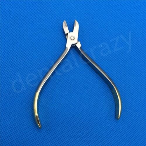 1pcs Dental Ligature Cutter Pliers for Orthodontic Ligature Wires and Rubber Bands Dentist Instrument Stainless Steel