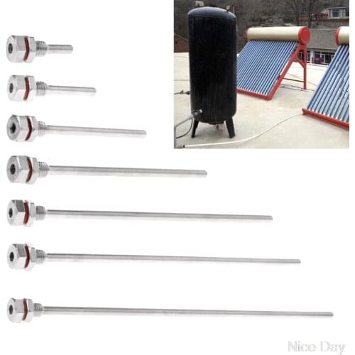 L35-300mm Thermowell Stainless Steel M10X1.5 Thread OD6mm for Temperature Sensor M22 20 Dropship