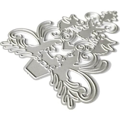 Xmas Tree Metal Cutting Dies Stencil DIY Scrapbooking Album Stamp Paper Card Art
