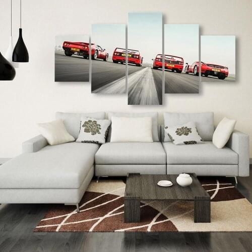 Wall Art Canvas Painting Classic Retro Car Sports car Picture Bedside Home Decorative Posters HD Print Artwork Mural