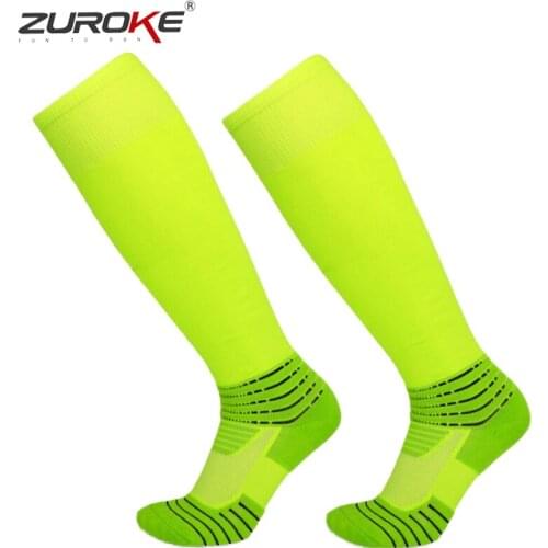 Football Socks Men Thick Cushion Bottom Breathable Durable Soccer Socks Ankle Protection High Quality