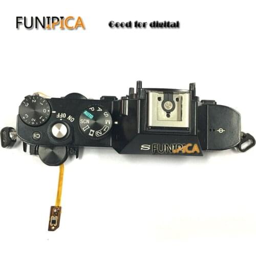 Original A7R Top Cover Power Swich Shutter Button with shutter flex For SONY A7R Camera Replacement Unit Repair Parts