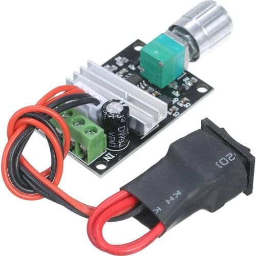 PWM DC Motor Speed Controller Switch DC 20A Current Voltage Regulator 10-60V PWM High Power Drive Module 60A 12V 24V 36V 48V